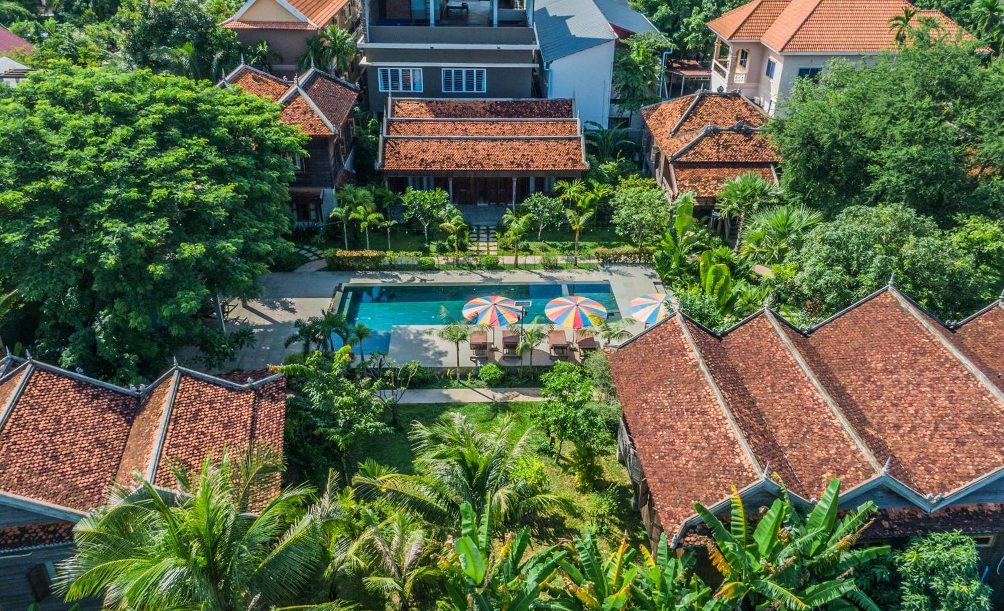 Phum Khmer Lodge - Village Cambodian Eco-Lodge Сием Реап Екстериор снимка