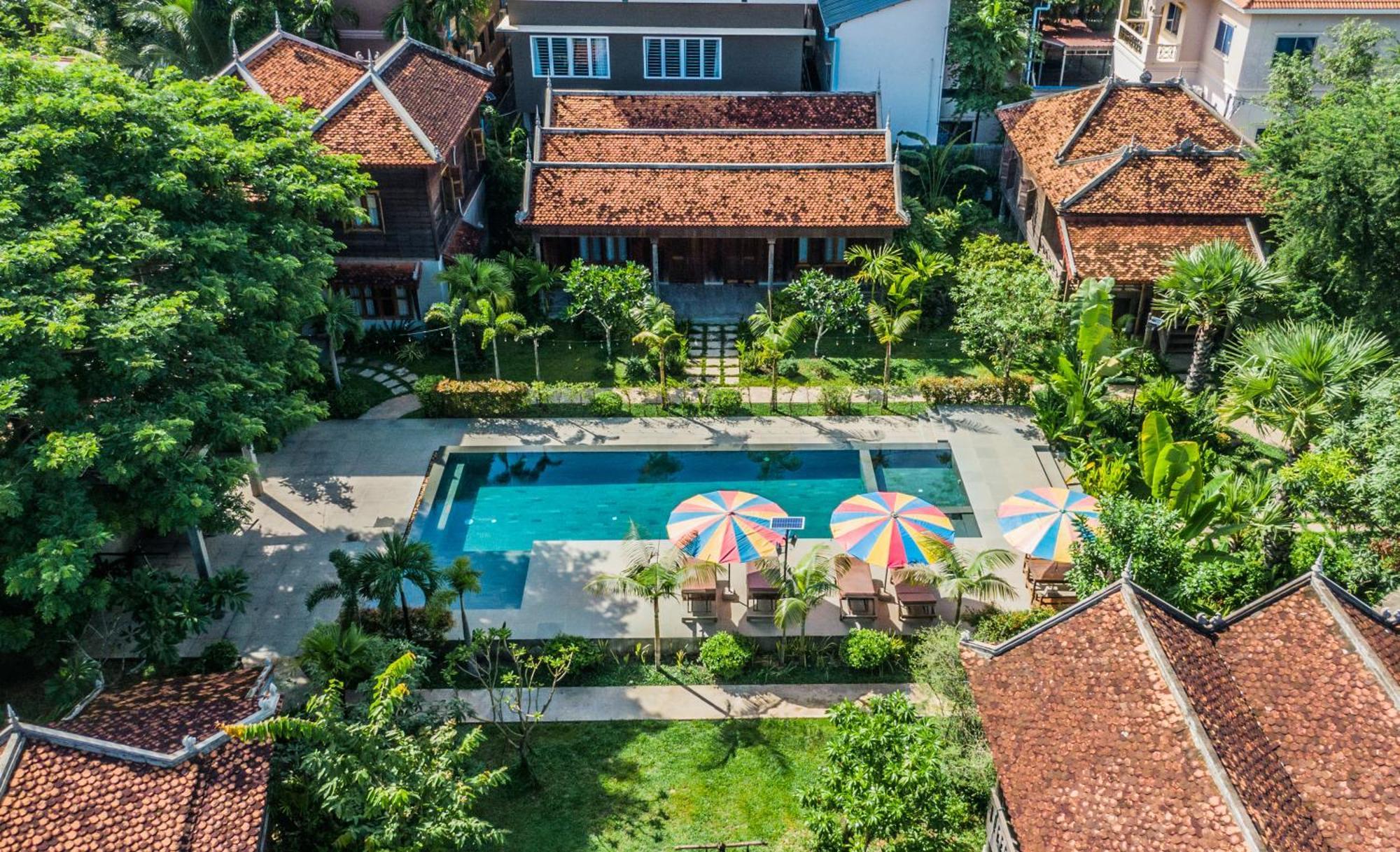 Phum Khmer Lodge - Village Cambodian Eco-Lodge Сием Реап Екстериор снимка