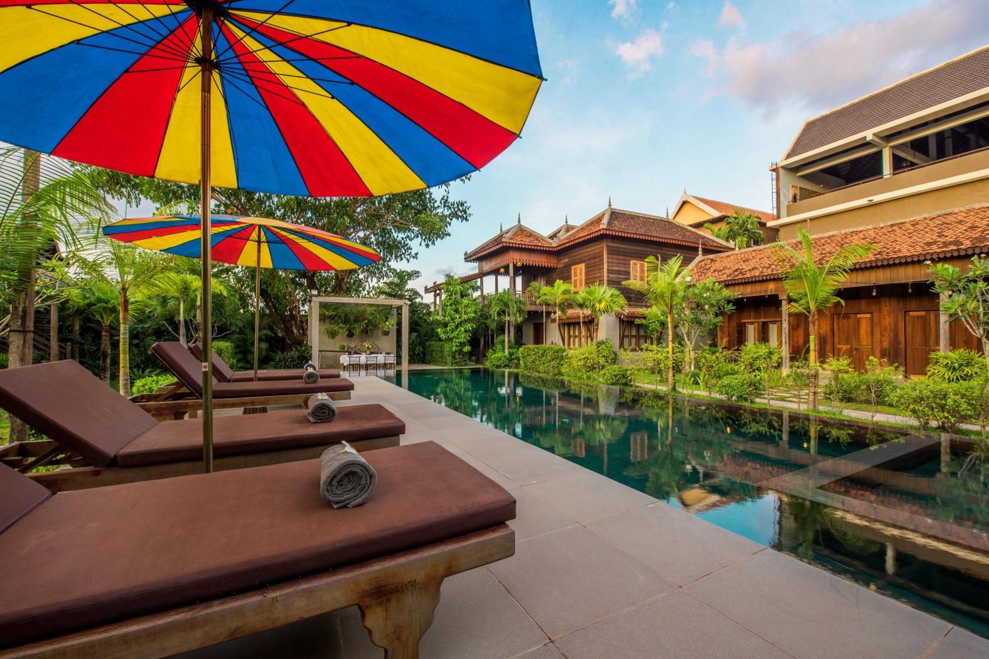 Phum Khmer Lodge - Village Cambodian Eco-Lodge Сием Реап Екстериор снимка